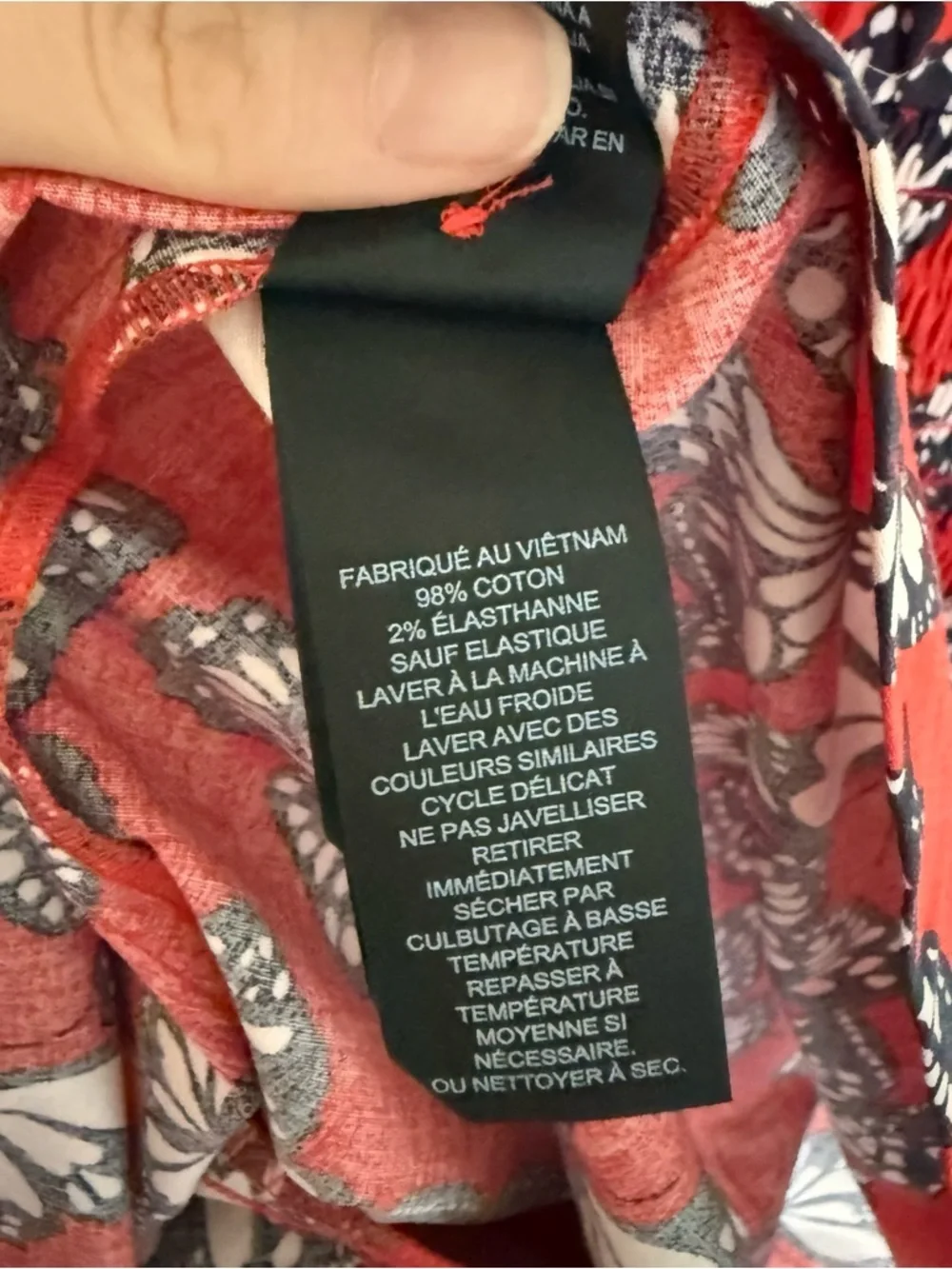 Kate Spade Red Butterfly Print Blake Dress